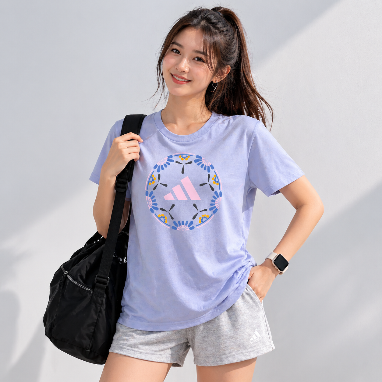 OBS451 Adidas 女裝 Graphic Tee