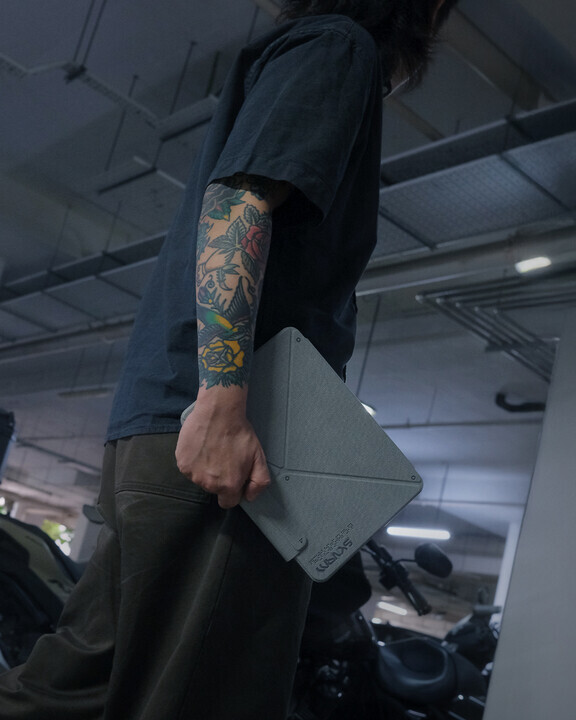 SKINARMA Trilon iPad Air 11" (M2-M4) 磁吸可拆式翻蓋平板保護套