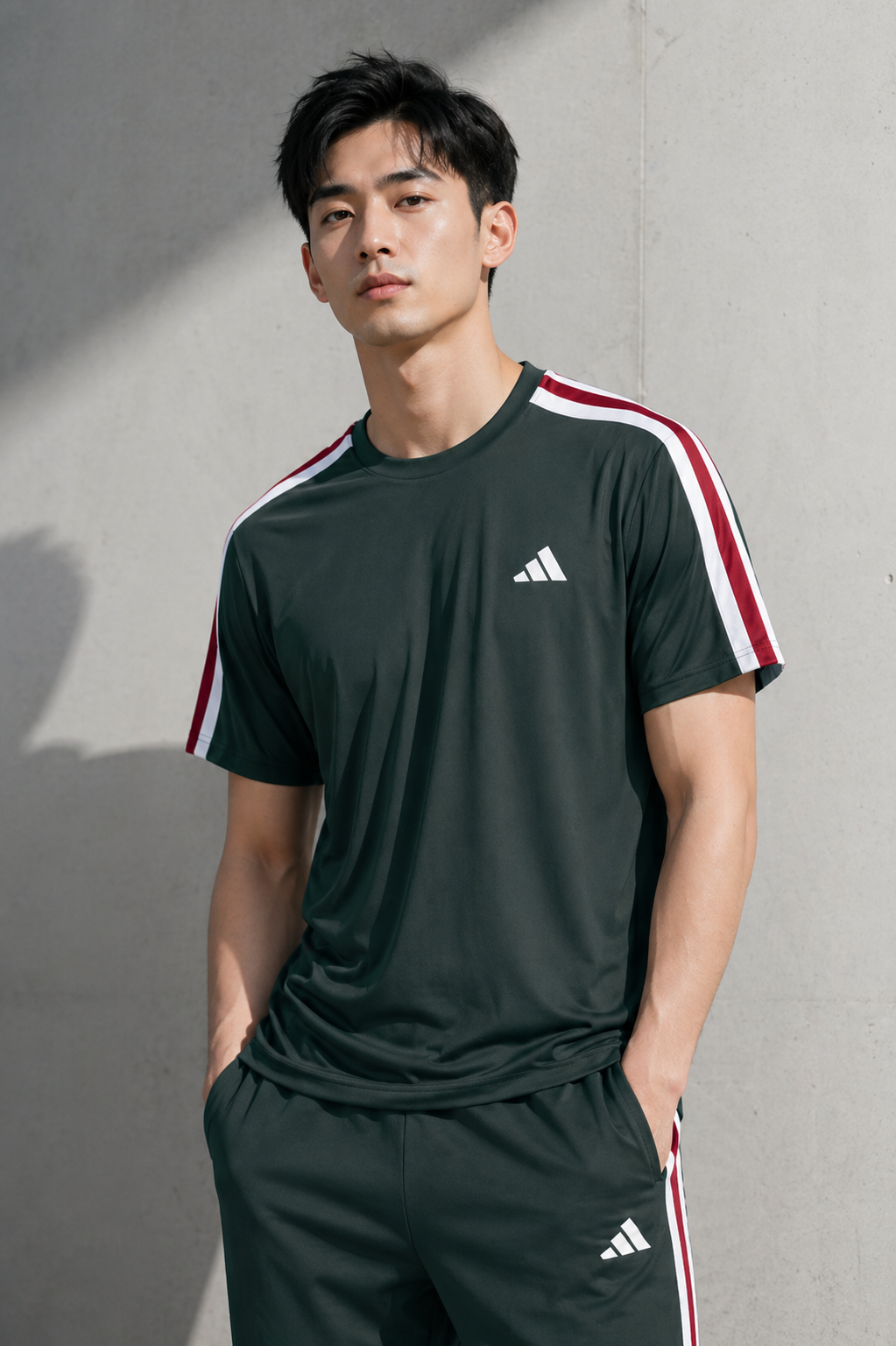OBS450 Adidas 男裝 3-Stripes Tee