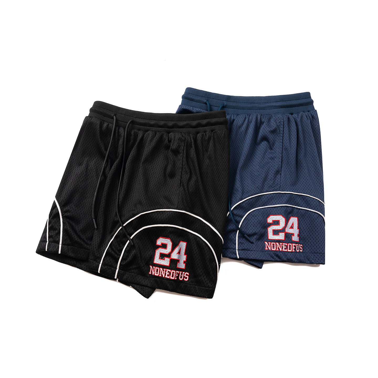 《S.V》24復古弧線網眼球褲