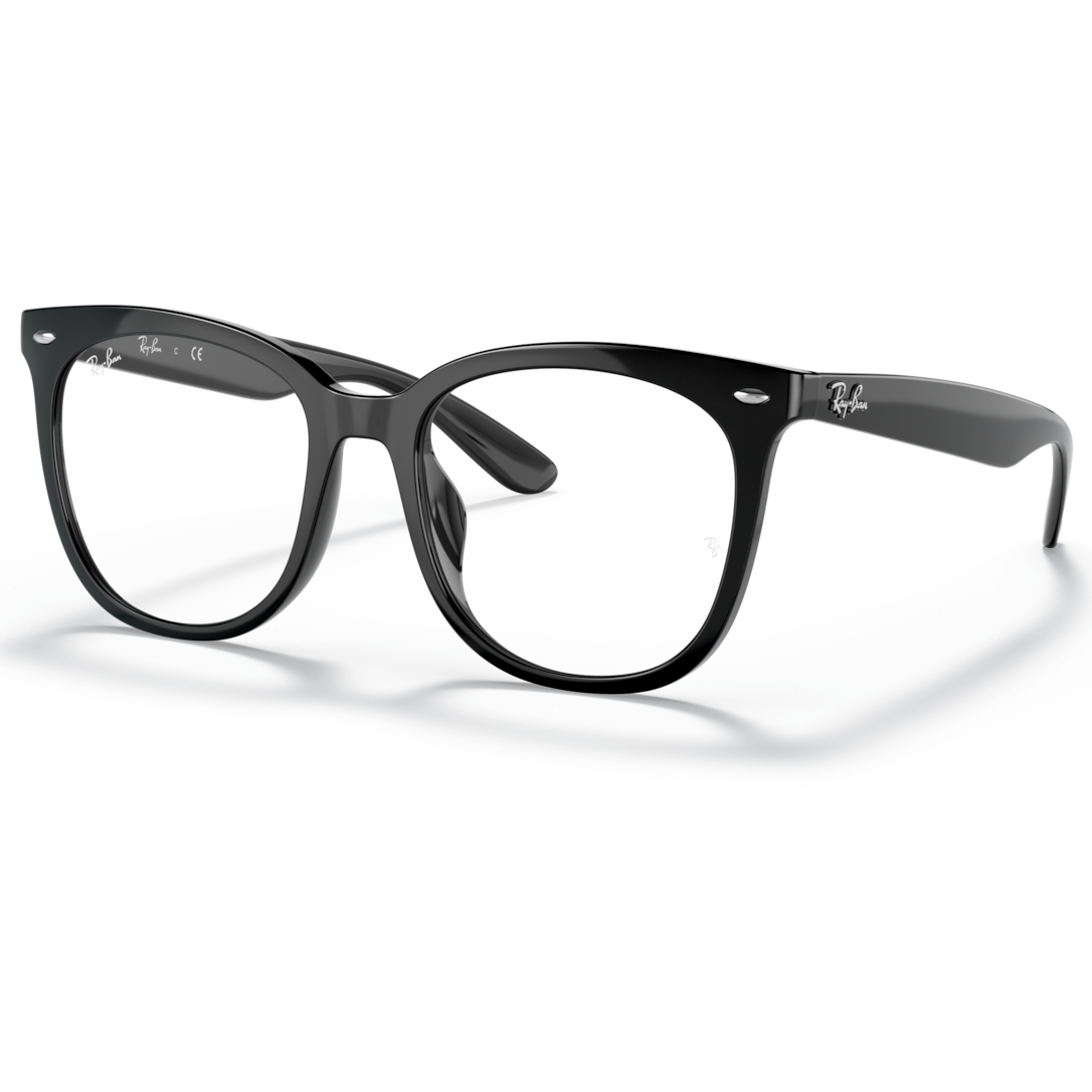 【RayBan】RB4379VD 2000-53mm 方框光學眼鏡♣(黑)