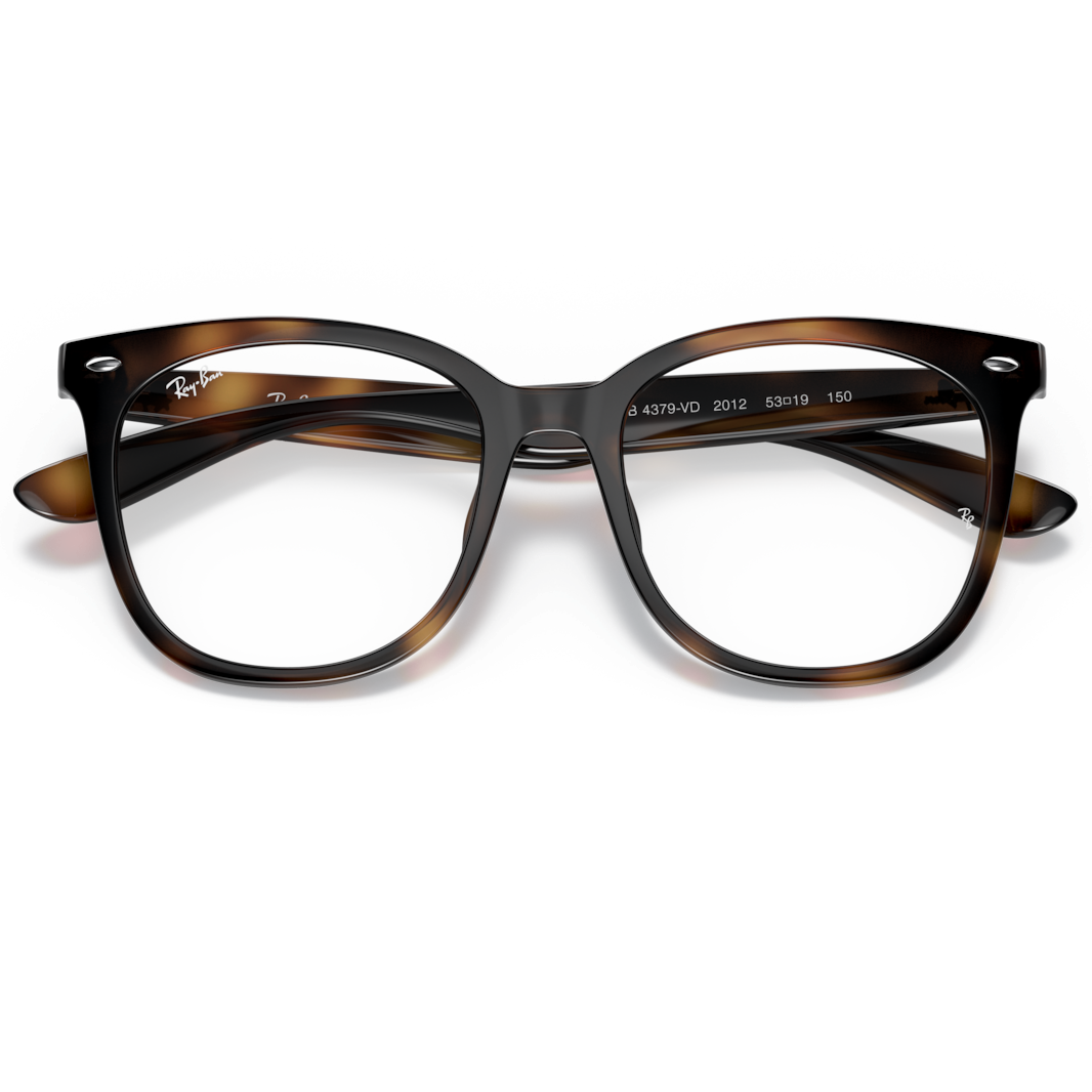 【RayBan】RB4379VD 2012-53mm 方框光學眼鏡♣(琥珀色)