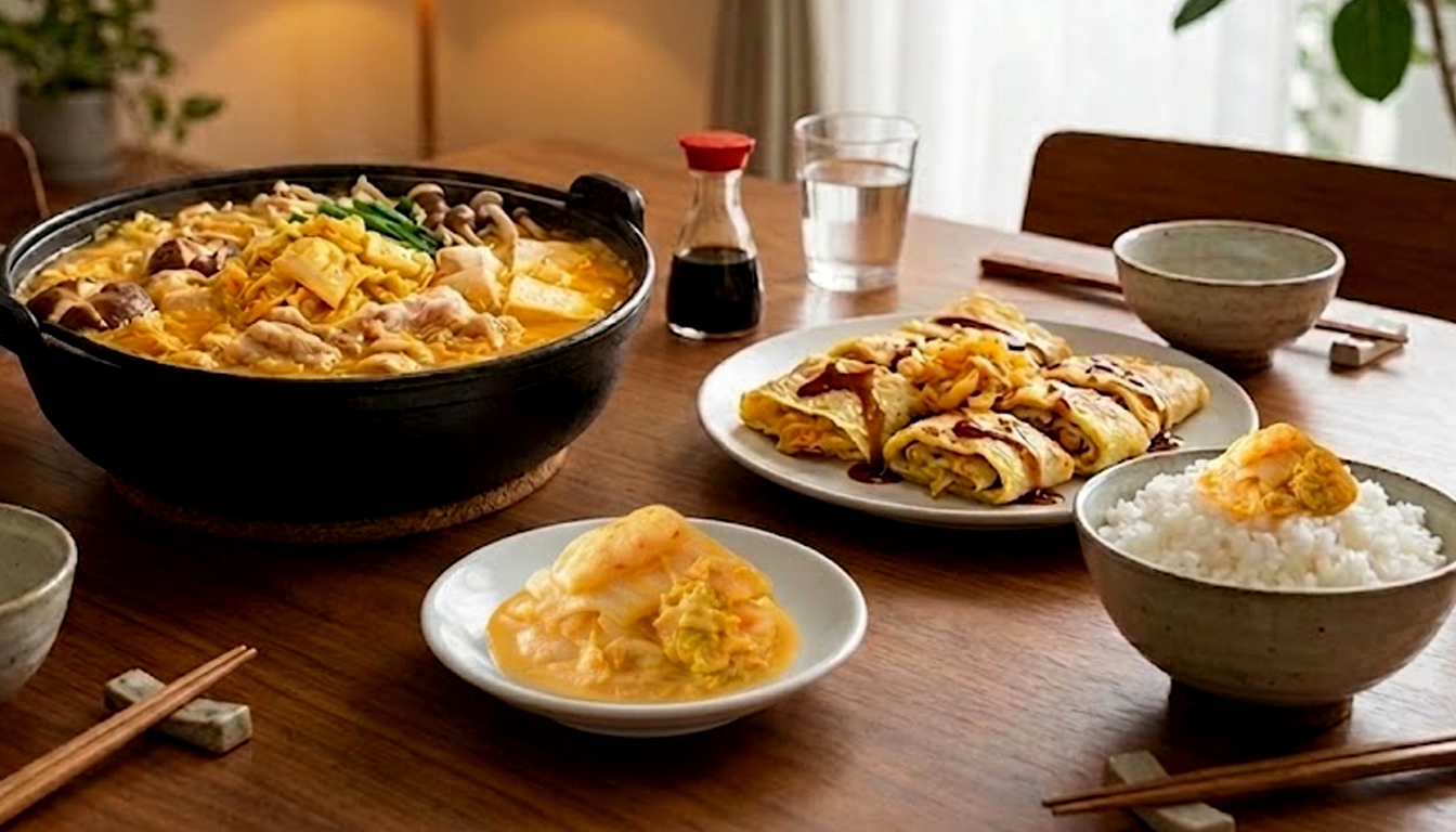 黃金泡菜料理搭配－懶人料理推薦