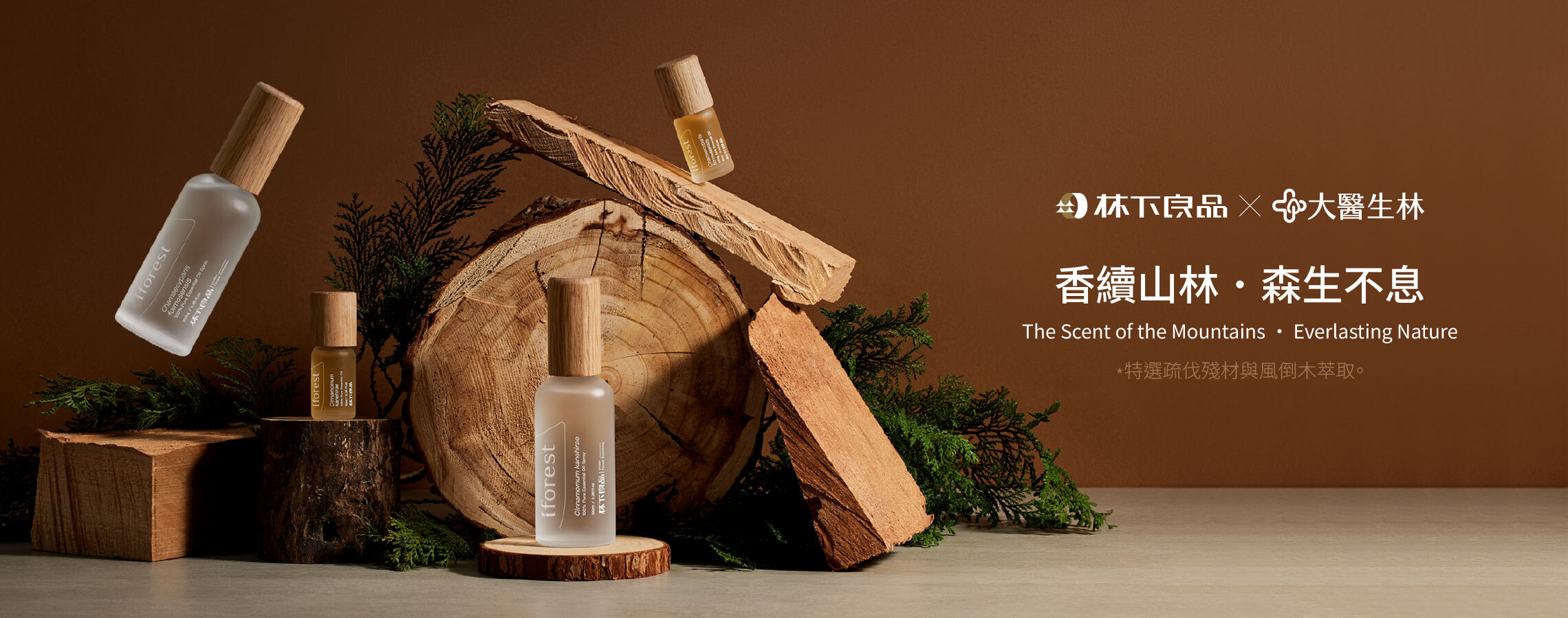 “林保署與大醫生林聯名精油”