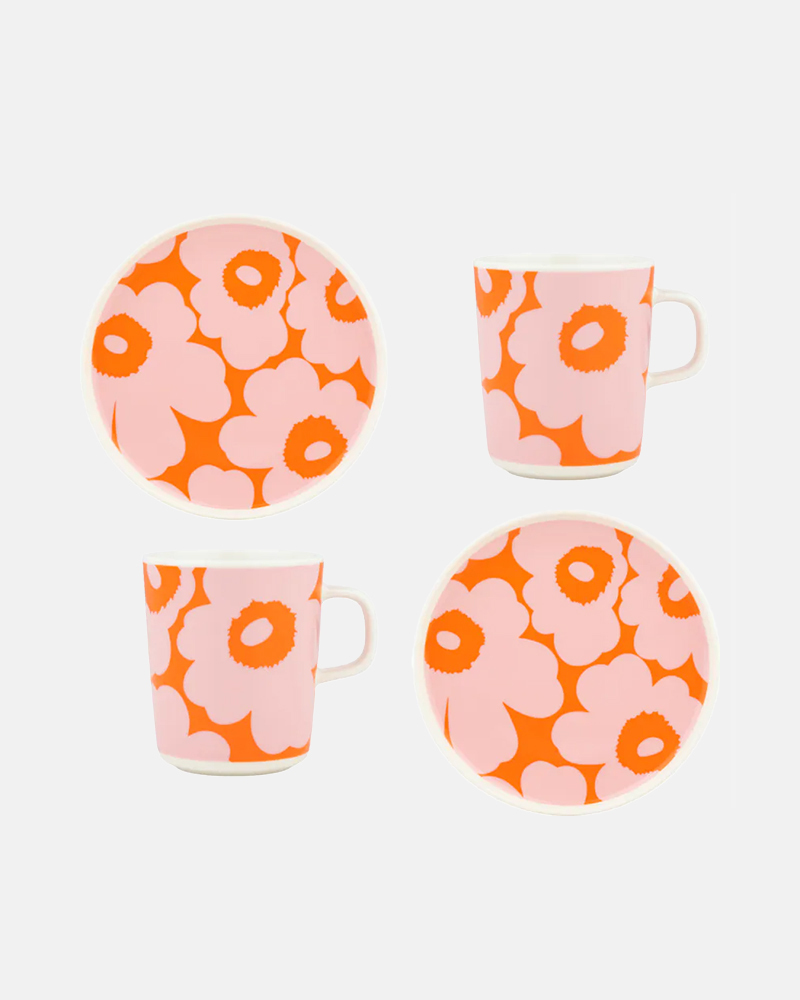 Unikko 杯盤4件組