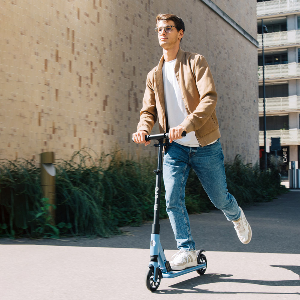 Micro Sprite Suspension 避震版成人滑板車 藍色-適合12歲以上-SA0247