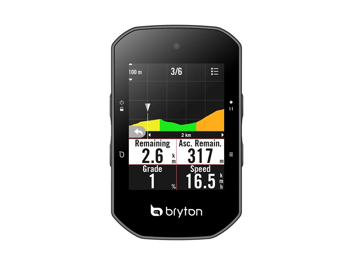Bryton Rider S500T GPS自行車訓練記錄器(內含智慧心跳/踏頻/速度感測器/延伸座及保護套)