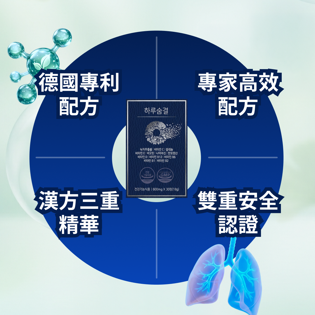 清朗養肺舒氣錠