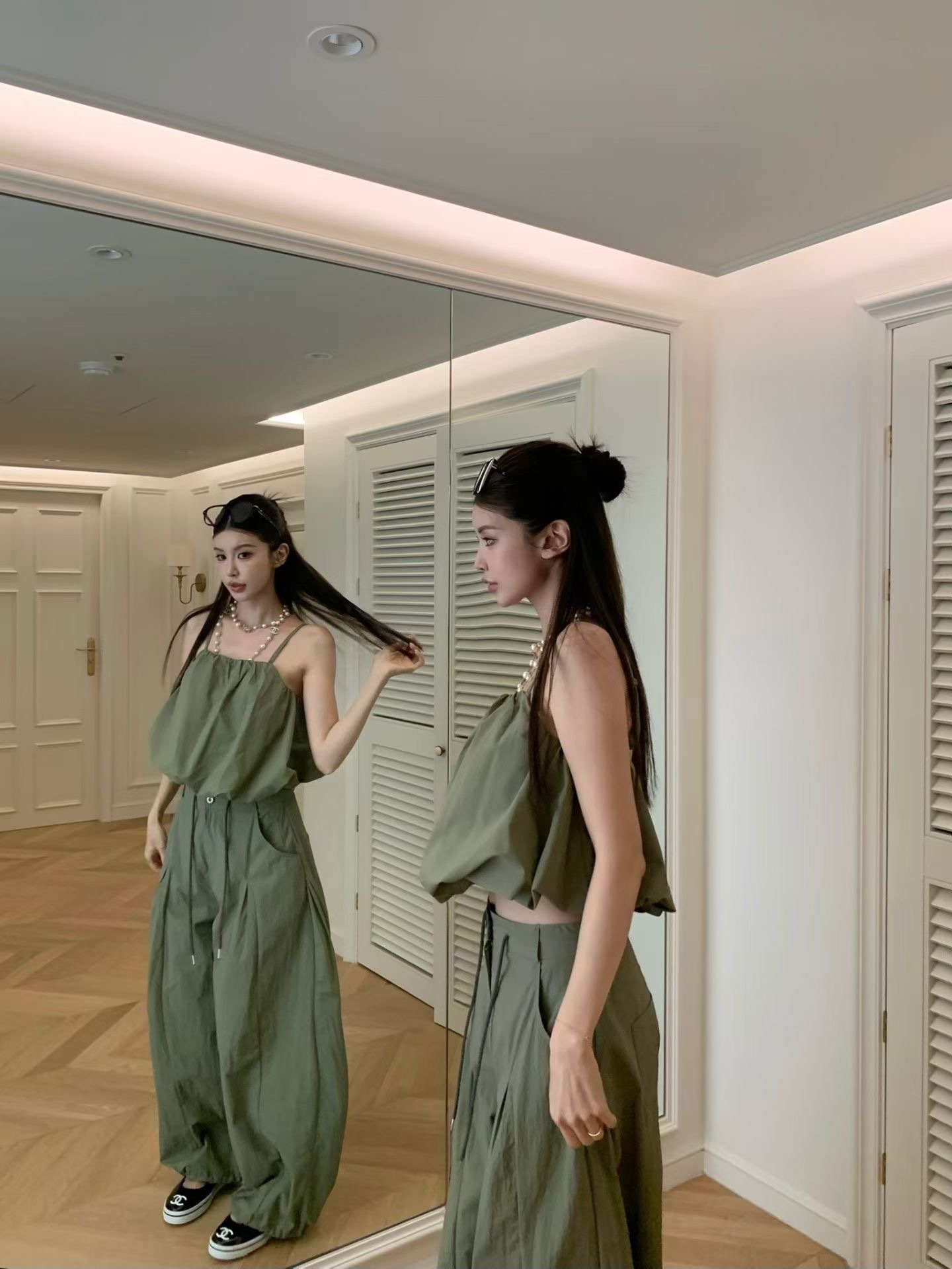 🇰🇷(預購)#AP23 空氣感美背背心(白/粉/綠/黑)