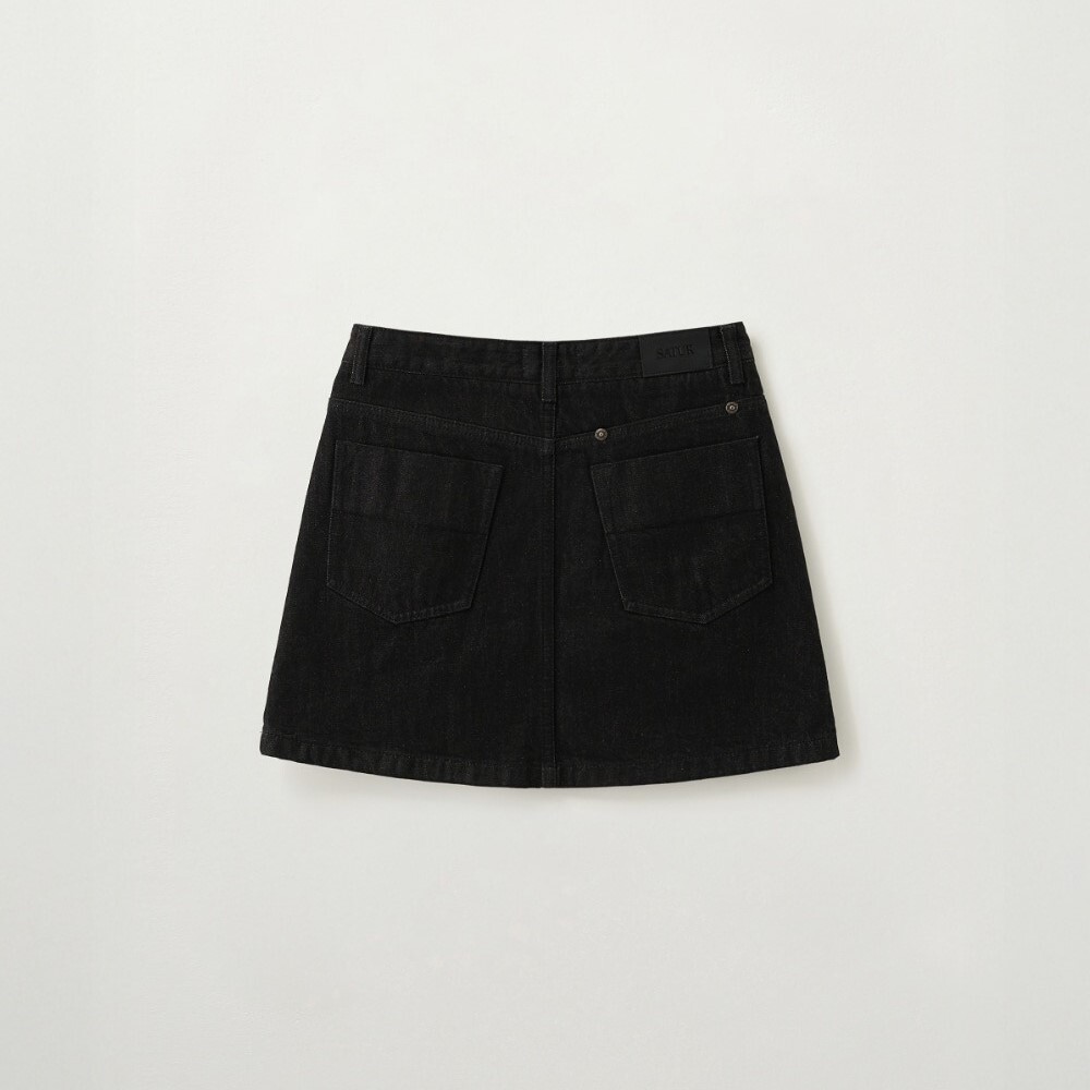 Satur｜官網未上架新款Black Short Skirt SA261WDK03