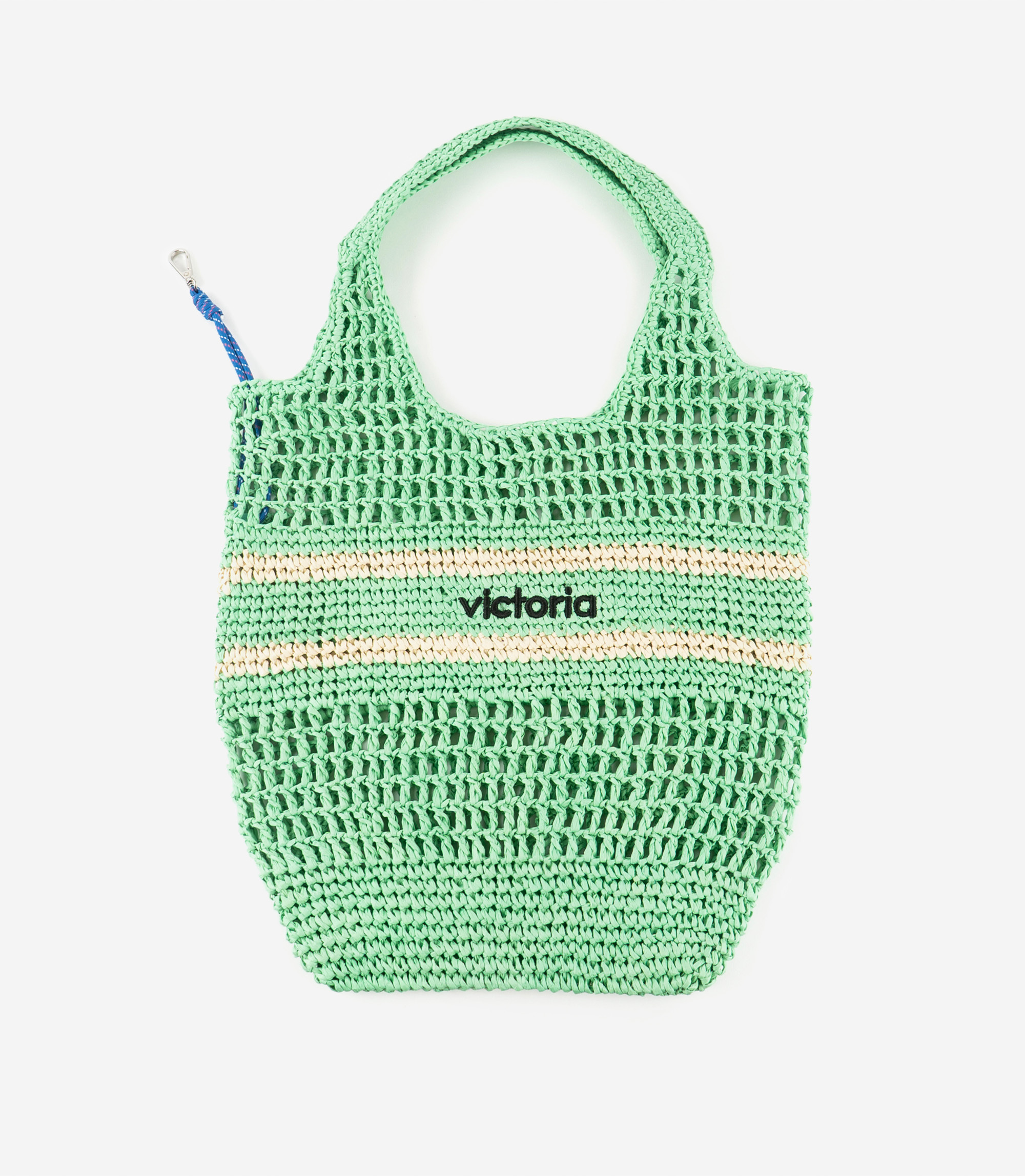 Victoria 手工編織包(綠色)