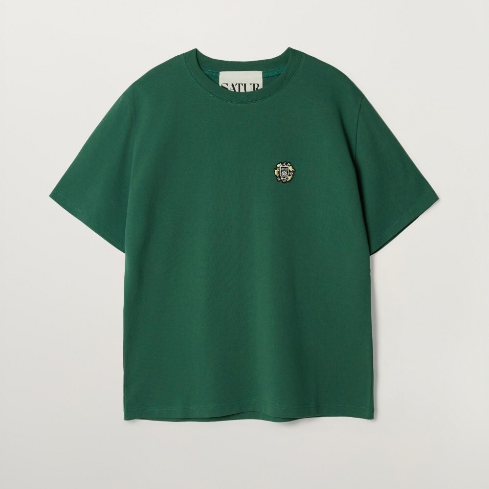 Satur｜官網未上架新款Wappen Logo T-Shirt SA261UTS01 [2 colors]