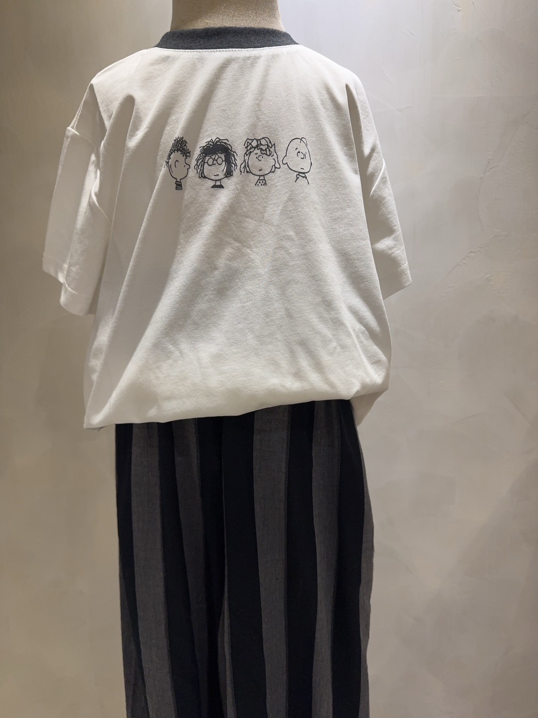 AZ70史努比透氣直條褲套裝
