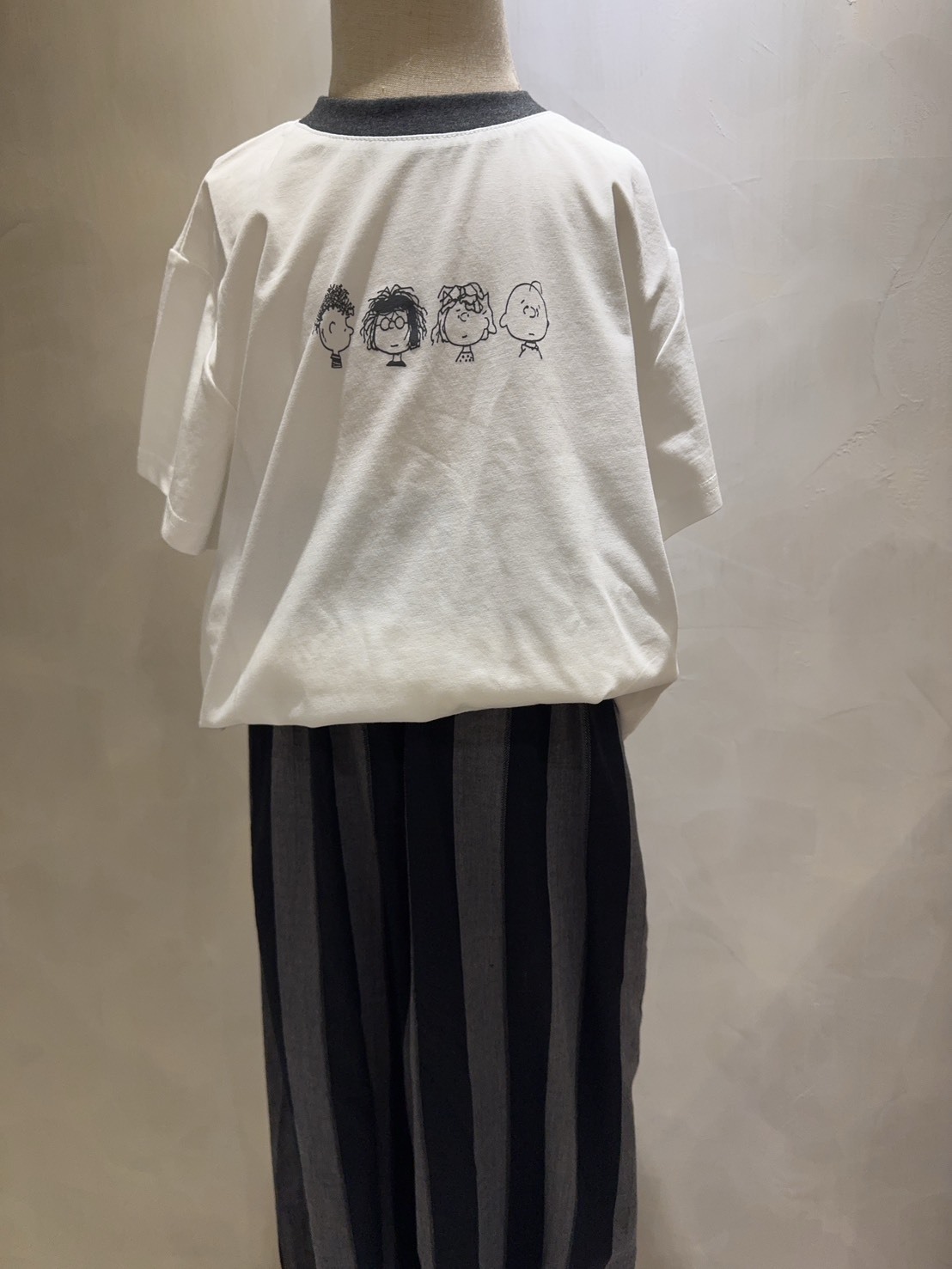 AZ70史努比透氣直條褲套裝