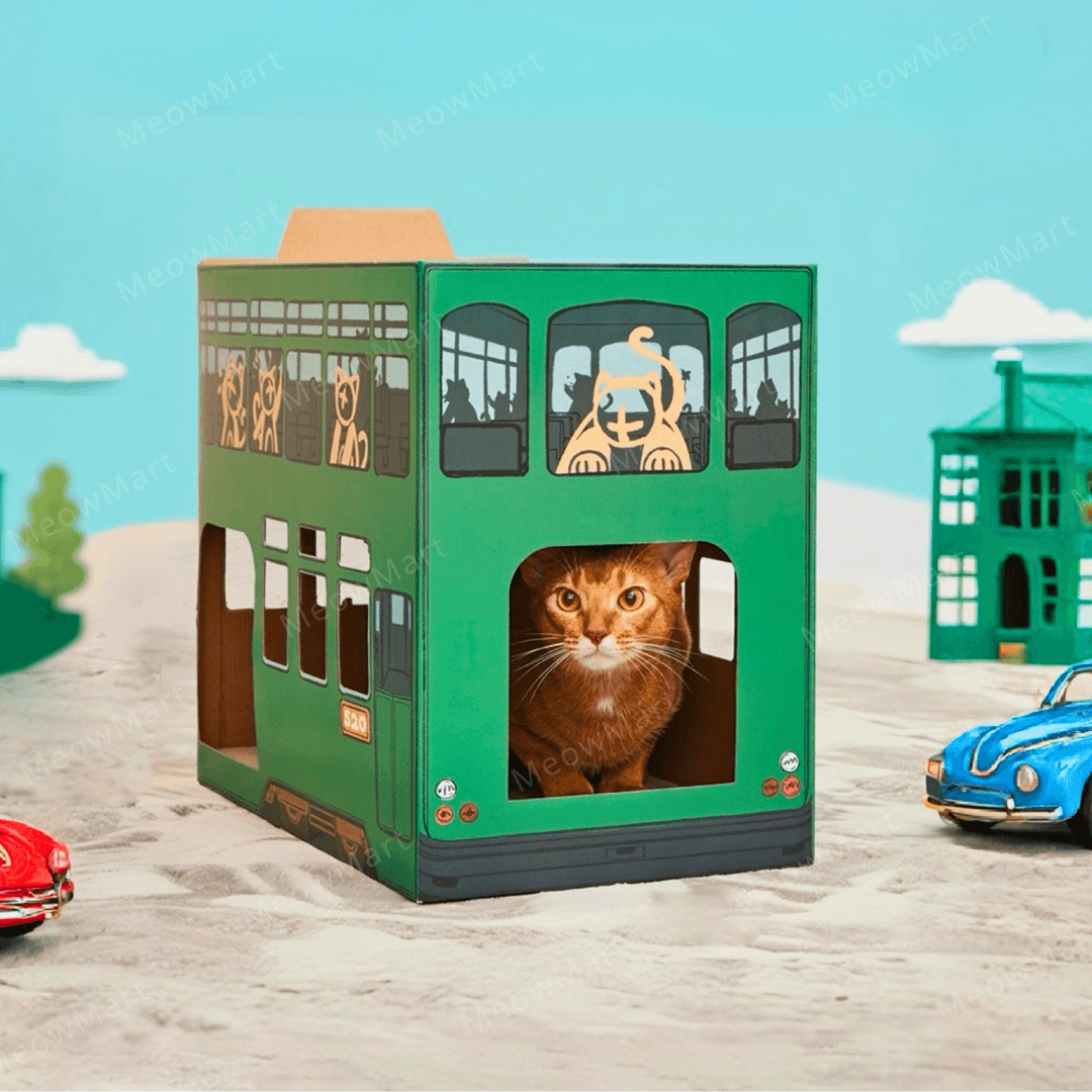 pplab 電車貓抓板