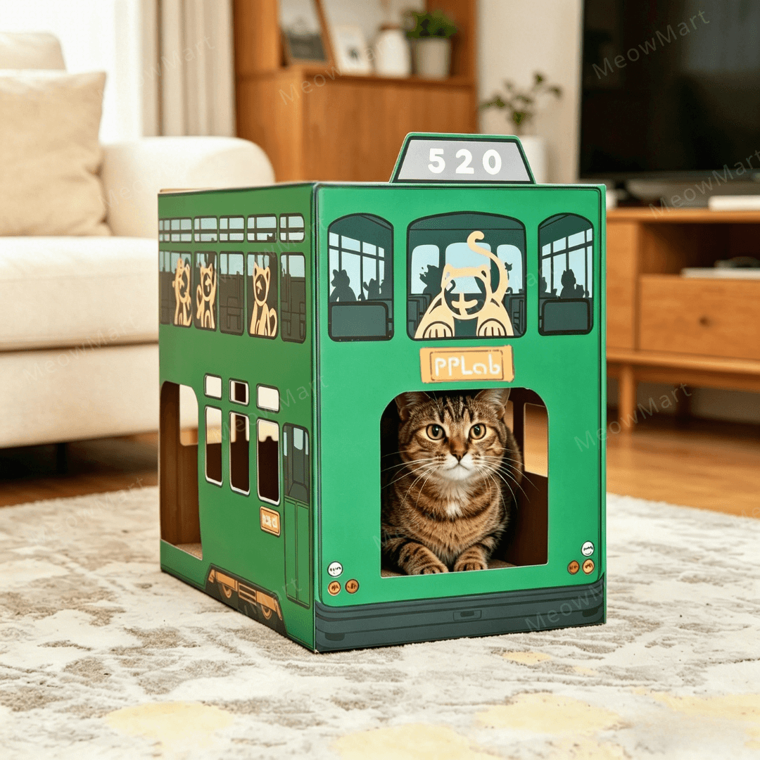 pplab 電車貓抓板