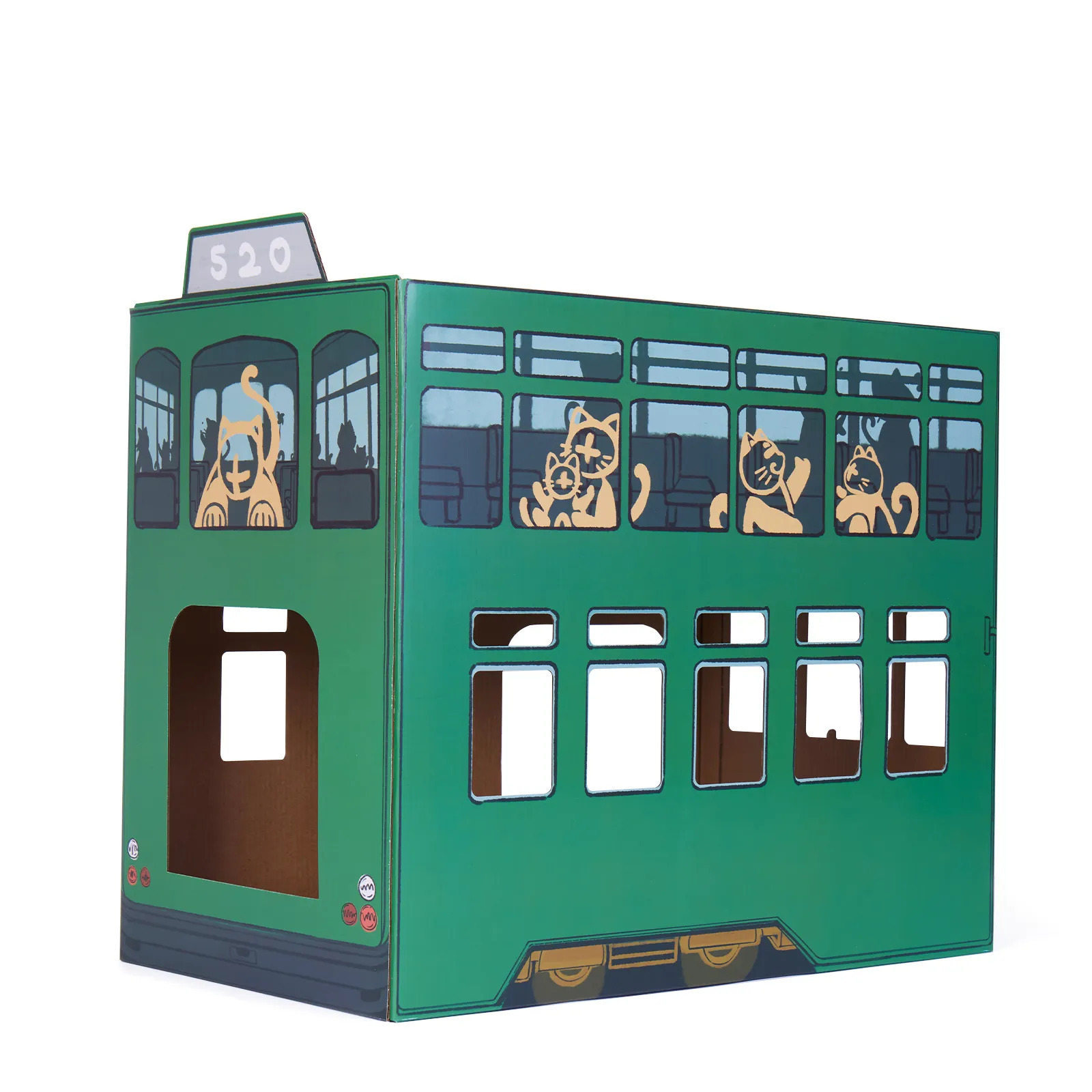 pplab 電車貓抓板