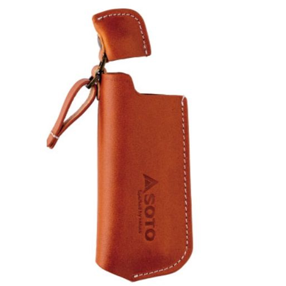 SOTO 伸縮點火器防塵皮套ST-4801CA 駝色