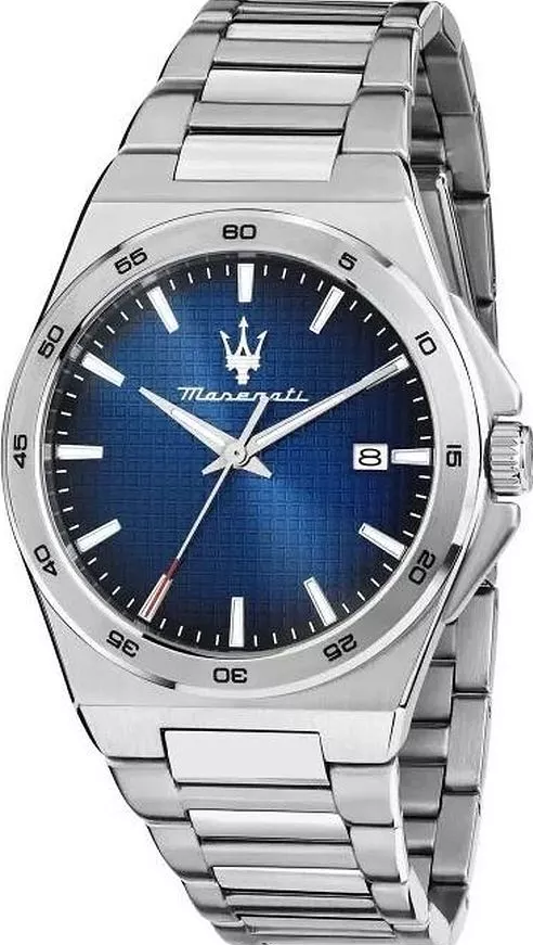 MASERATI 瑪莎拉蒂  藍色錶盤奢華高調石英男錶 R8853153001 錶徑: 40MM