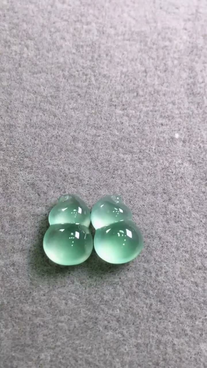 翡翠冰種葫蘆,天然翡翠A玉, 緬甸玉, Jade, Jadeite