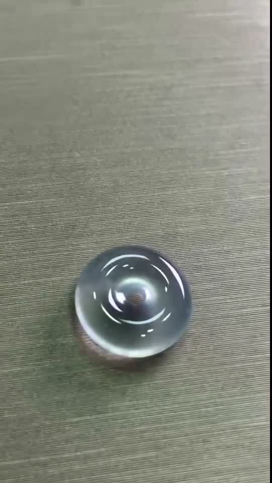 416321 翡翠冰種平安扣 (9.3mm直徑)