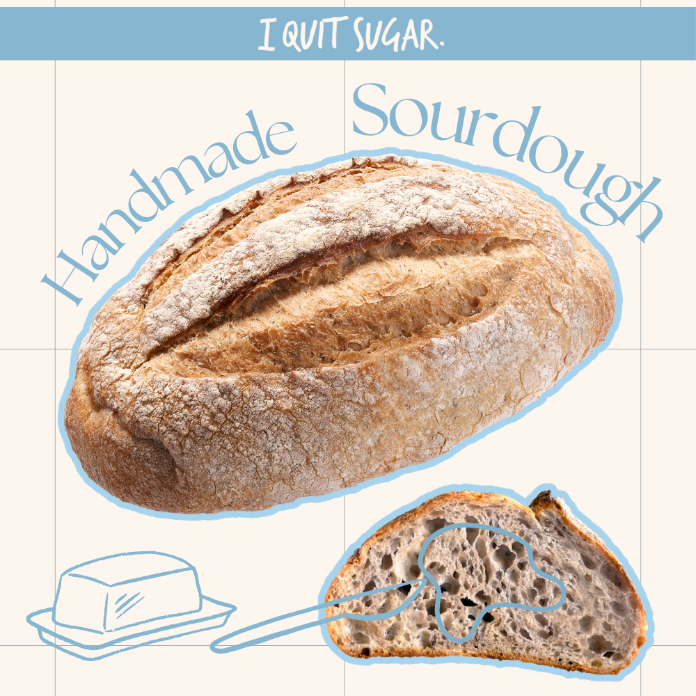 I Quit Sugar - 手工天然原個酸種麵包 (急凍-18度) (350g) (59720)