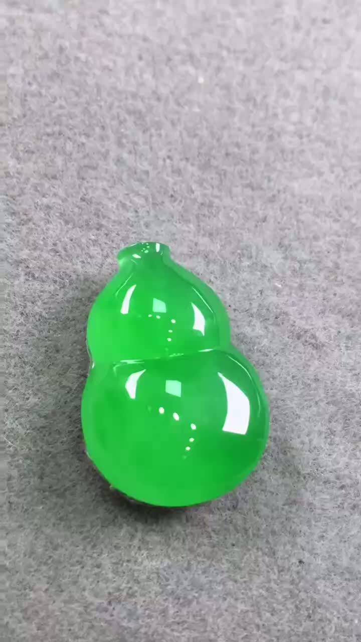 416322 翡翠滿綠葫蘆