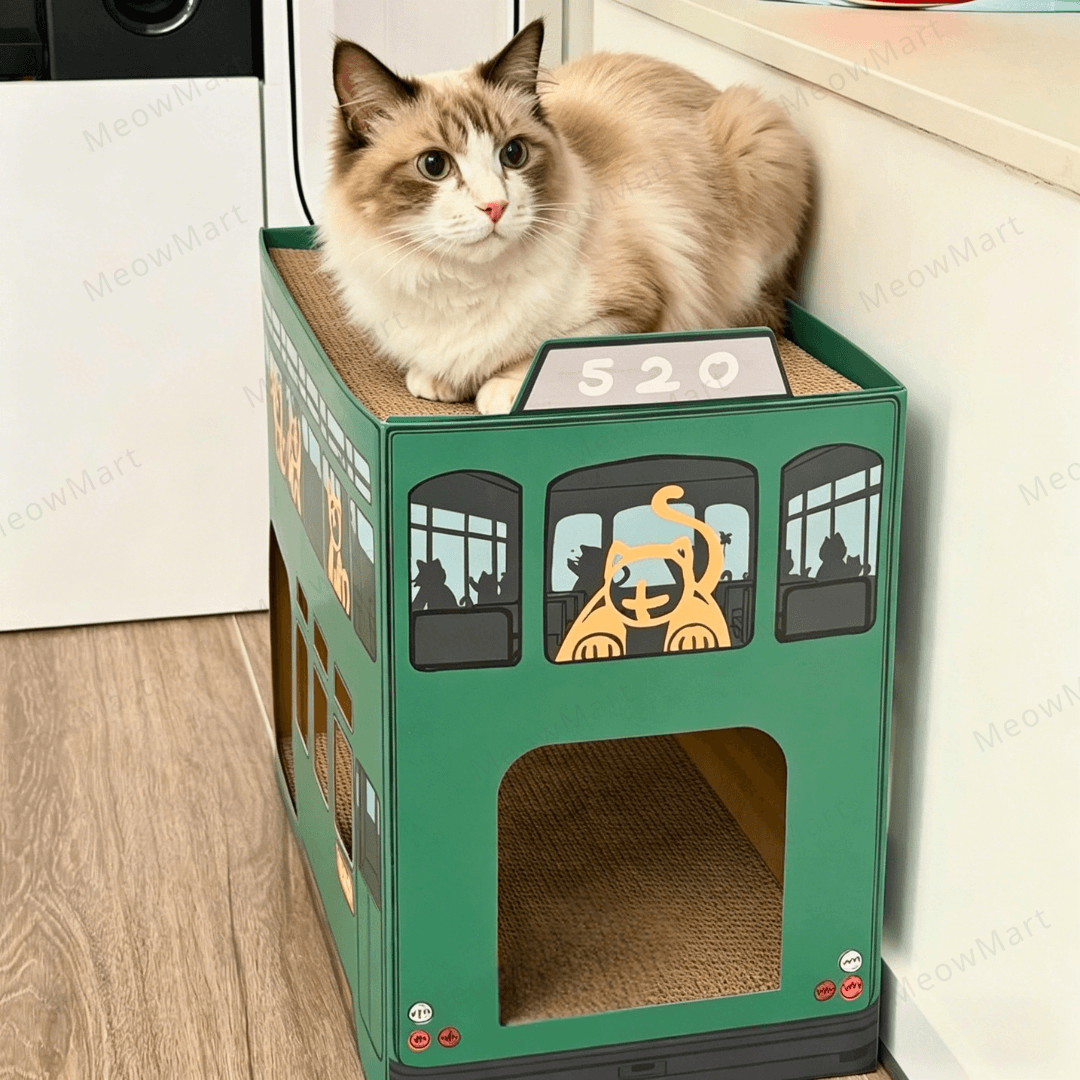 pplab 電車貓抓板