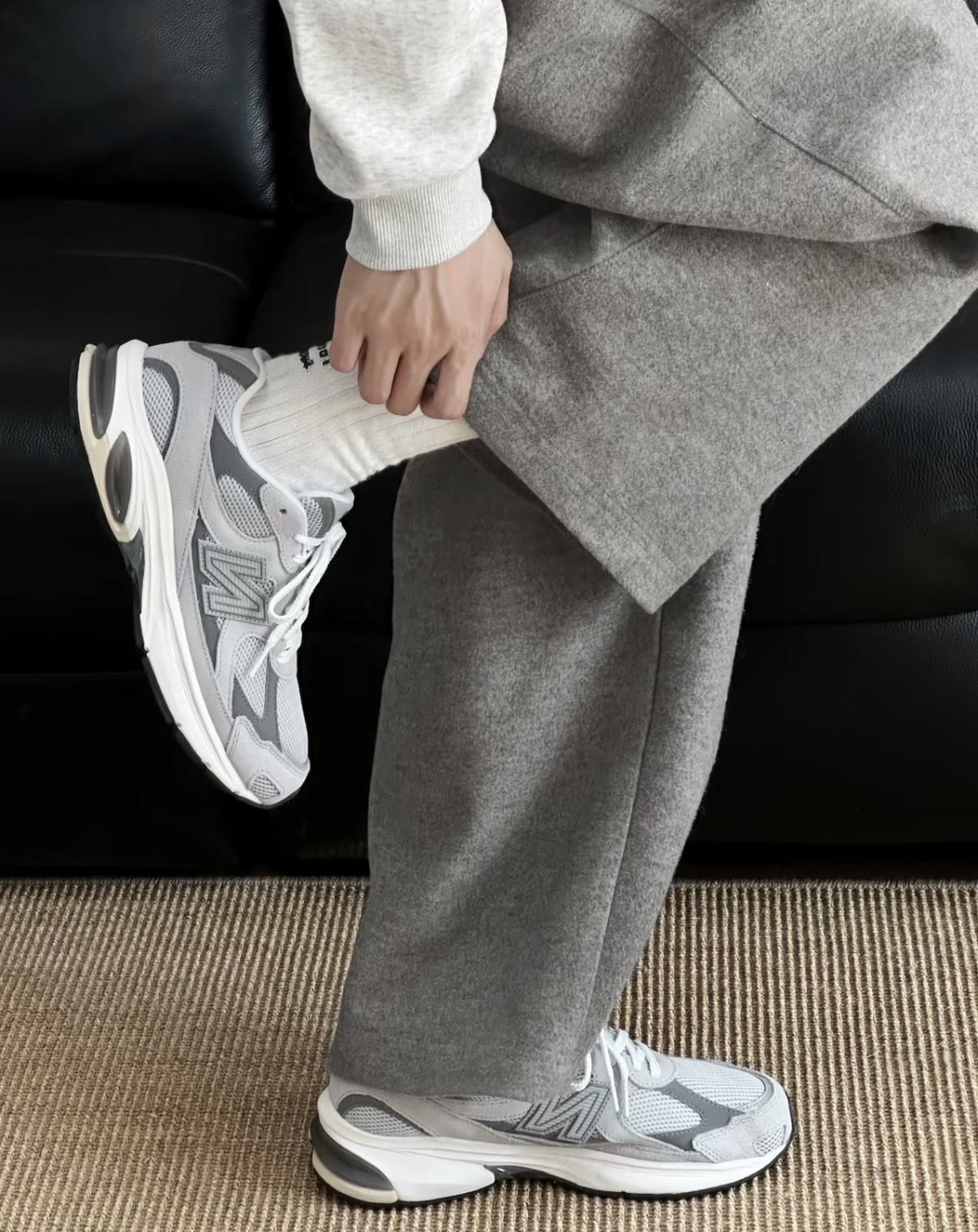 男女鞋 NEW BALANCE 2010 元祖灰 復古 網眼 緩震 休閒鞋【U201011N】