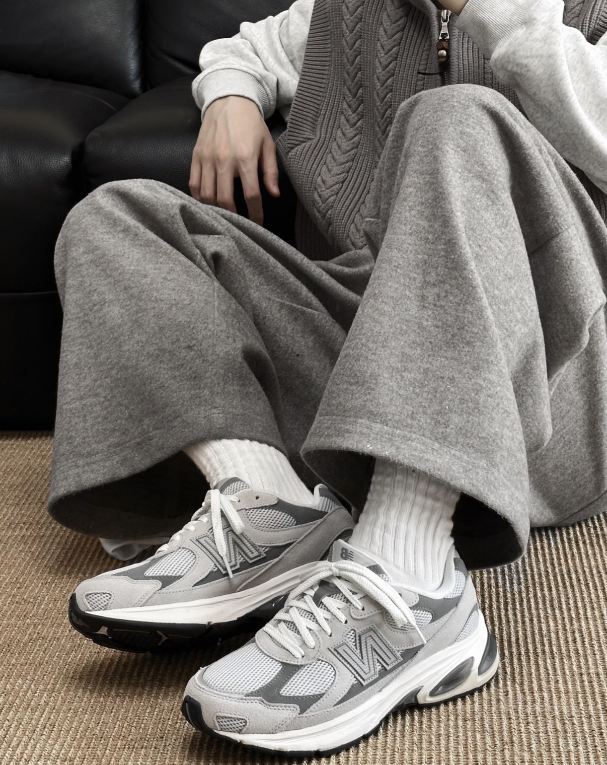 男女鞋 NEW BALANCE 2010 元祖灰 復古 網眼 緩震 休閒鞋【U201011N】