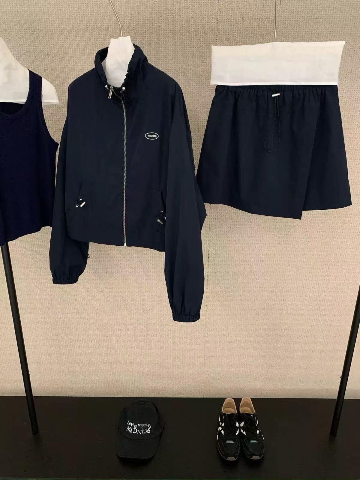 279 外套+短裙休閒套裝