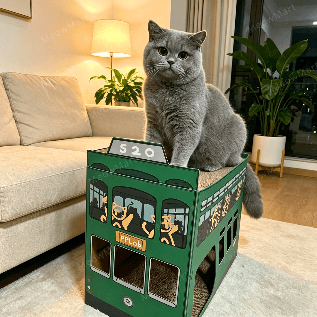 pplab 電車貓抓板