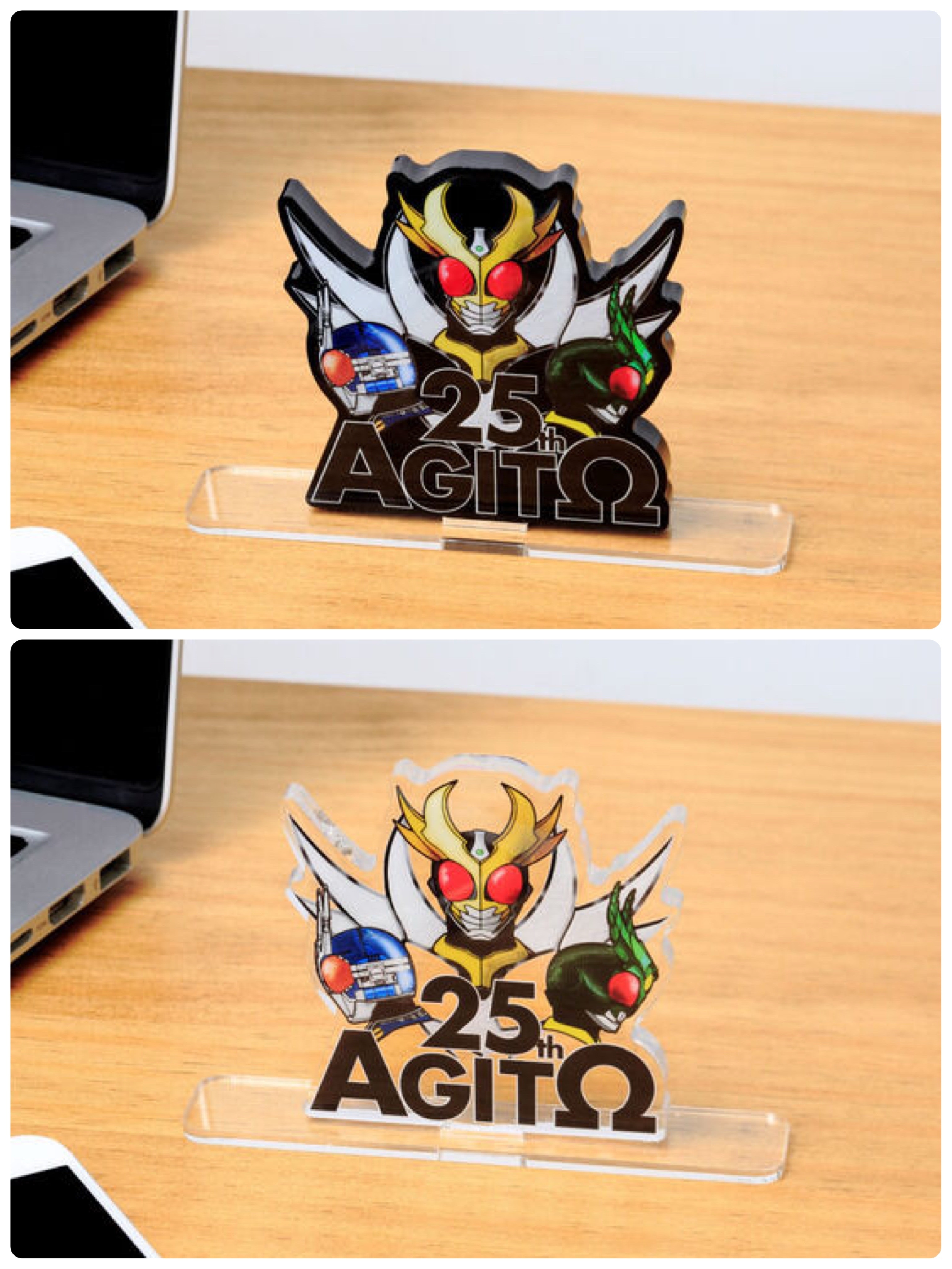 250407 Pbandai 預訂 2026/6月 アクリルロゴディスプレイEX 仮面ライダーアギト 25周年