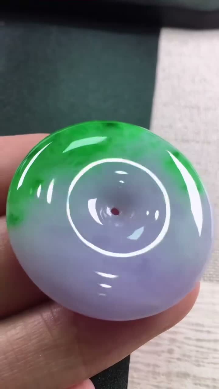 416311 翡翠平安扣 (33.5mm直徑)