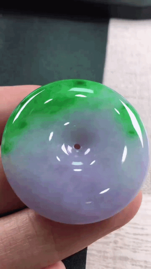 416311 翡翠平安扣 (33.5mm直徑)