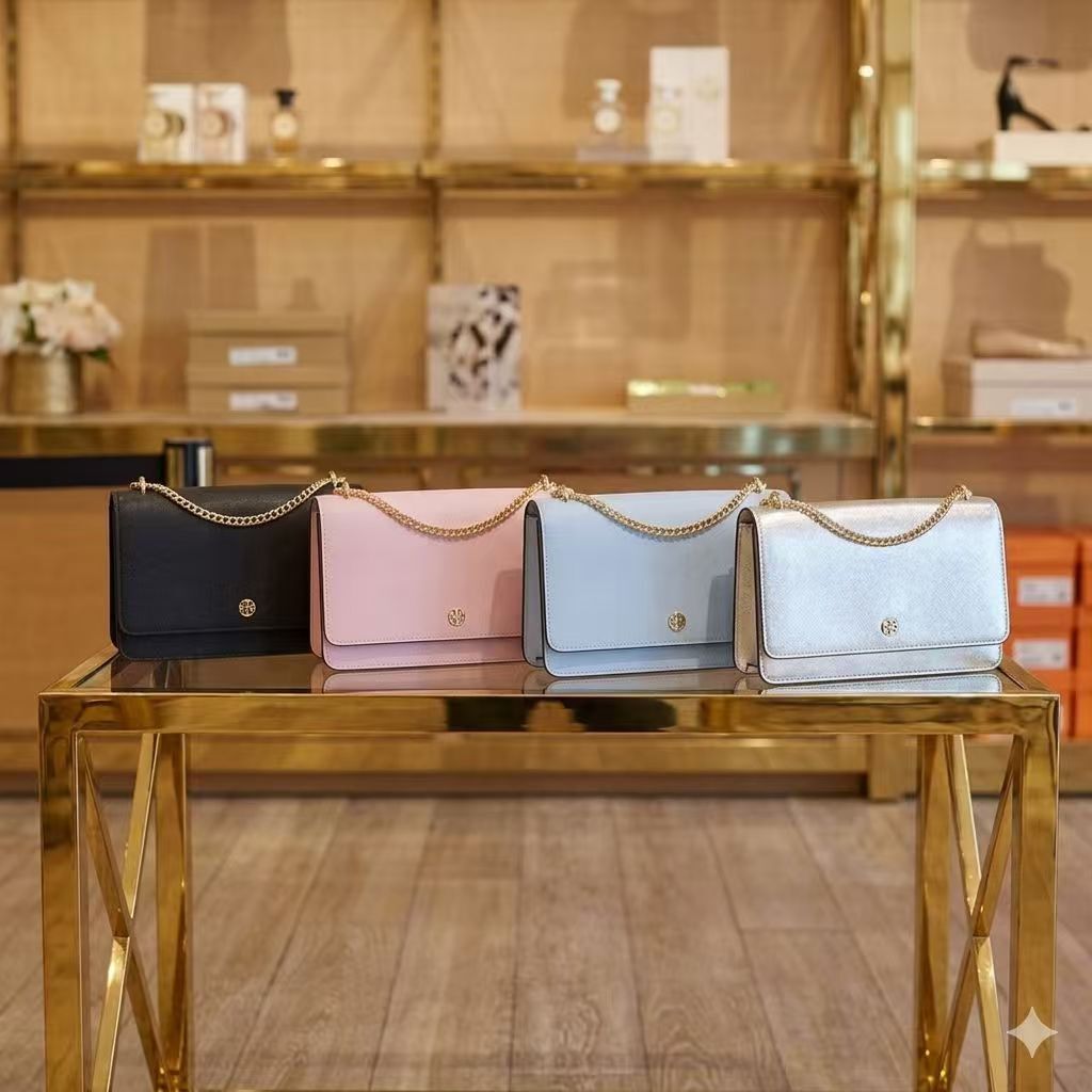 【預購】H043005 Tory Burch 多功能可調式翻蓋鍊條肩揹包