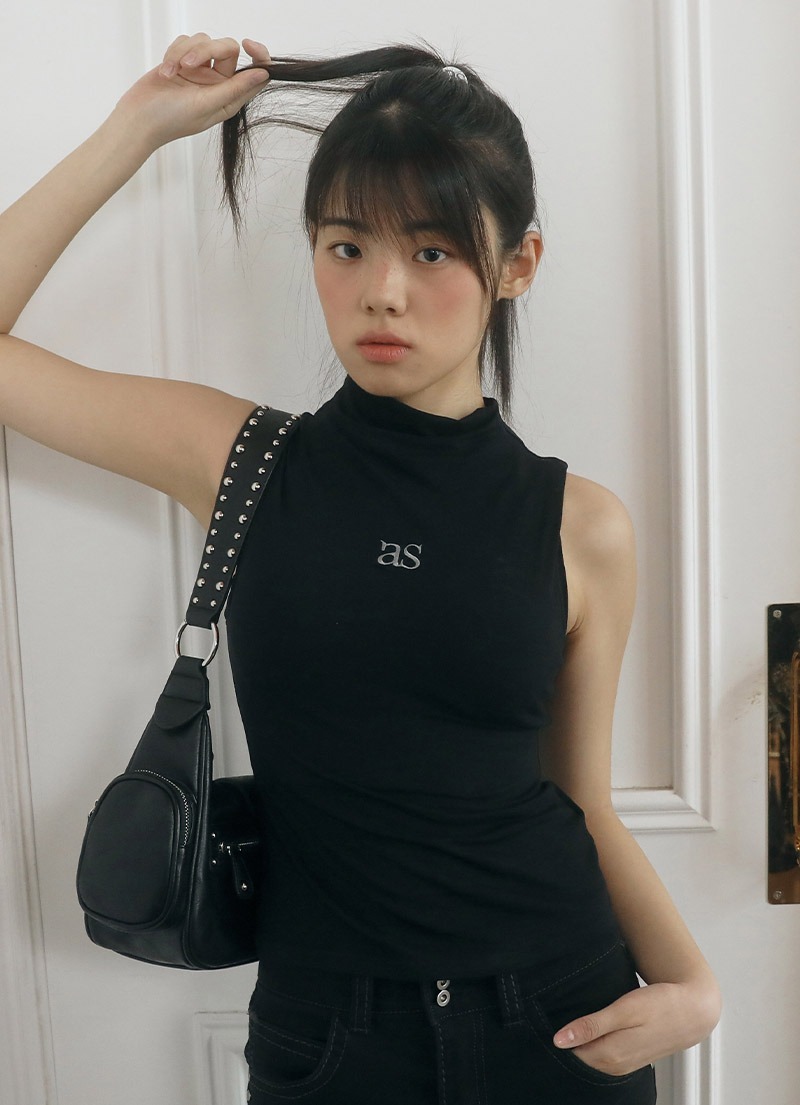 【預購】ASON HIGH-NECK SLEEVELESS 3色 ASOHSS