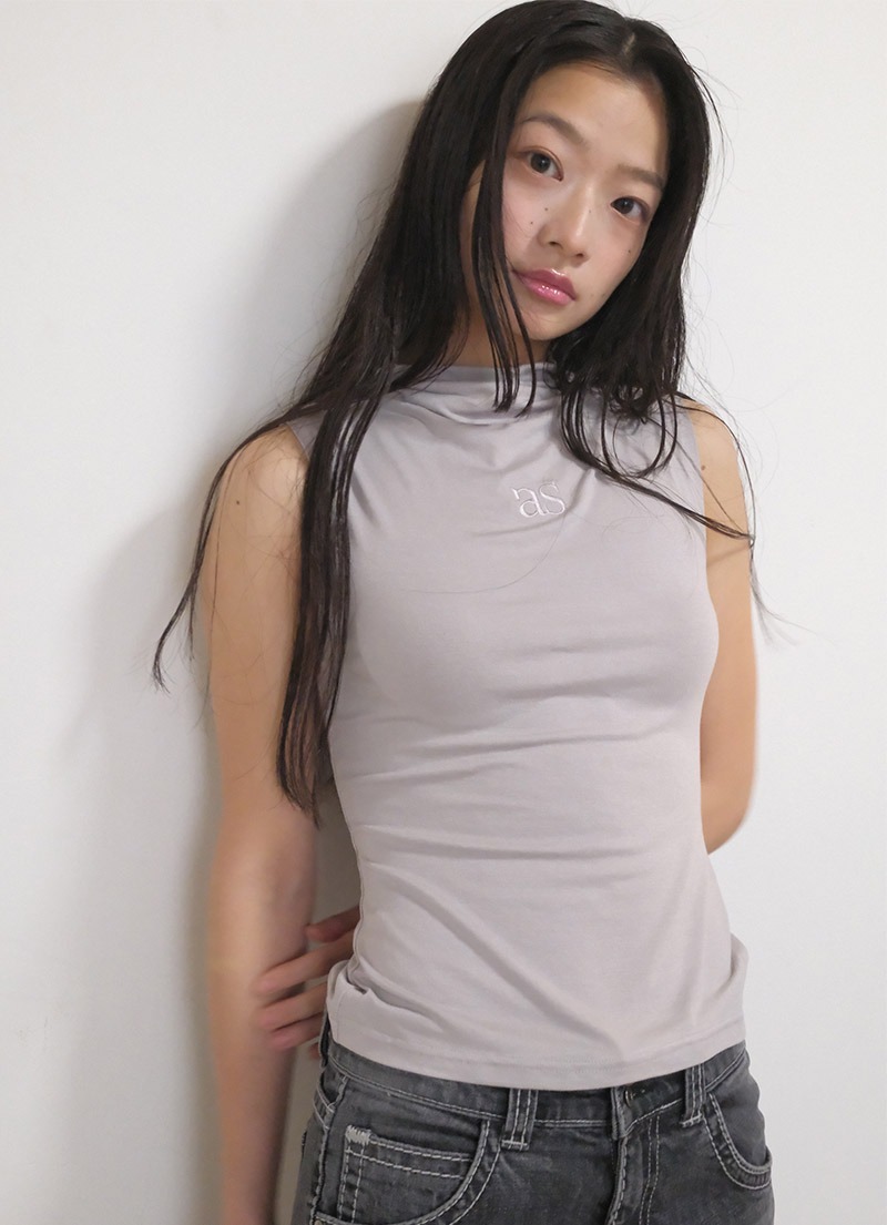 【預購】ASON HIGH-NECK SLEEVELESS 3色 ASOHSS