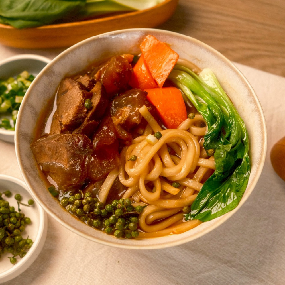 【新台味】藤椒牛肉麵 800g