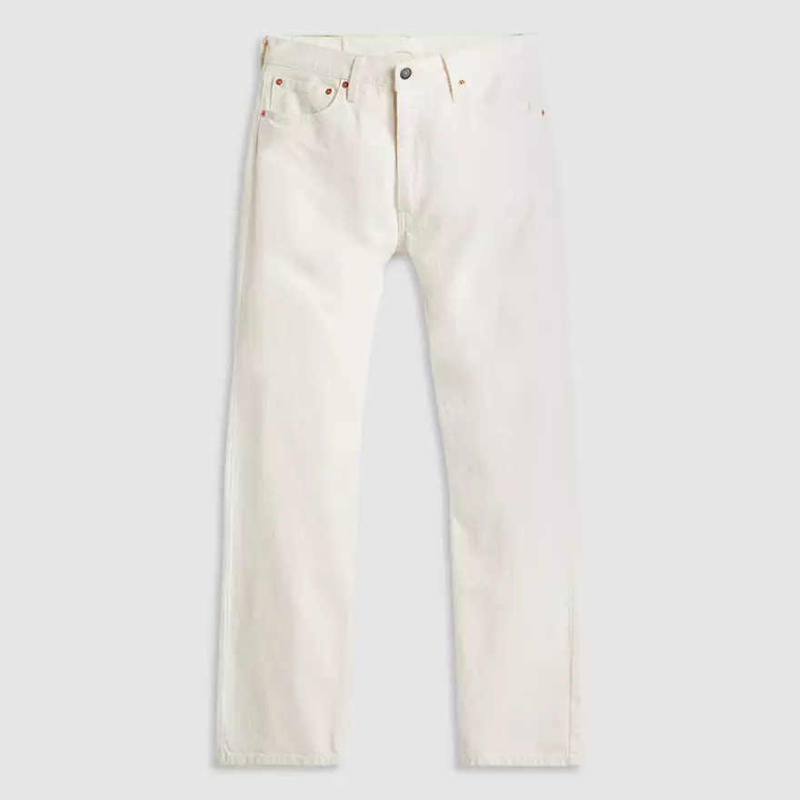 Levi's Men's 555 直筒牛仔褲 白【A72230012】