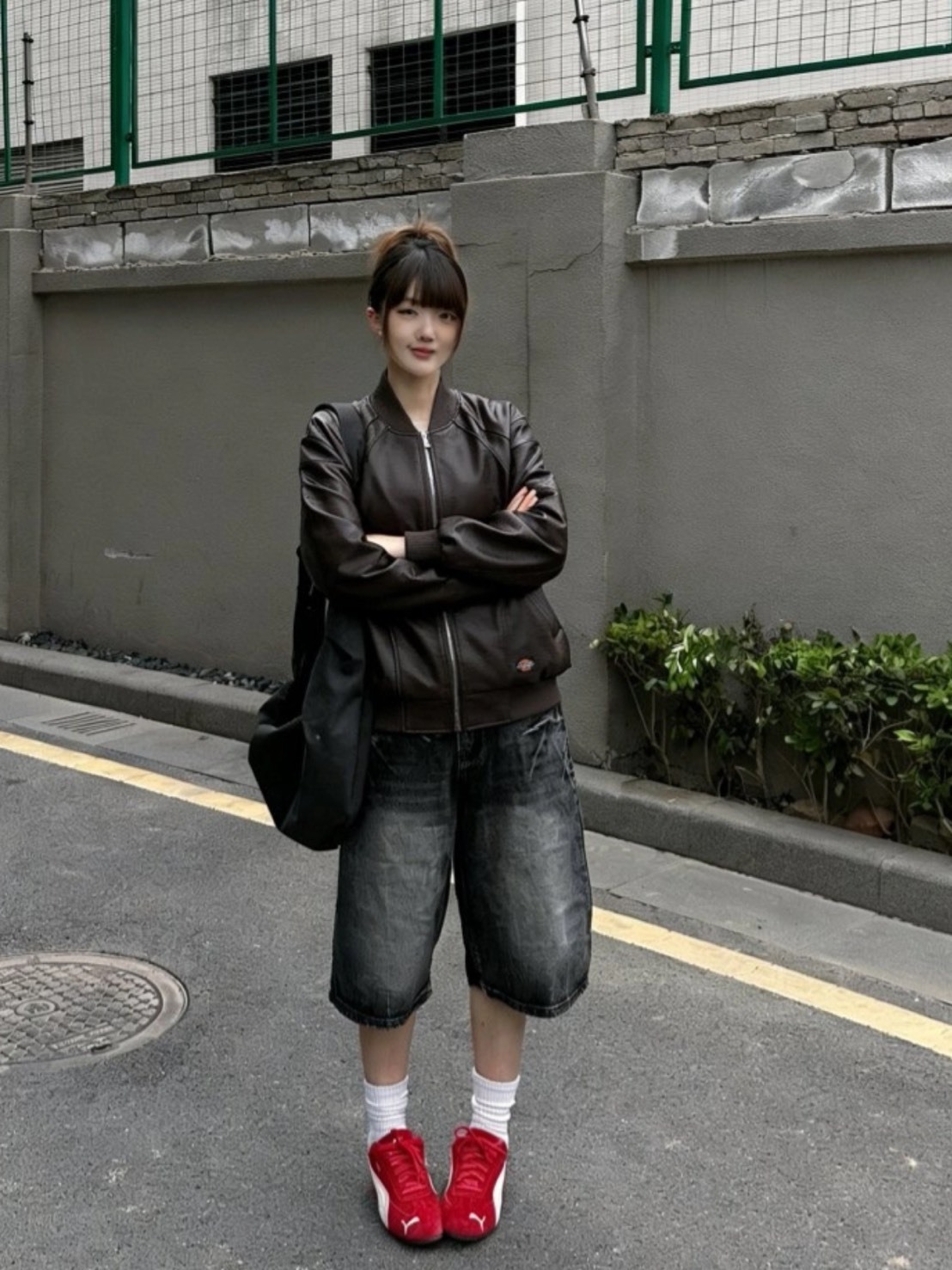 DICKIES 美式復古 皮革 工裝外套 男女同款