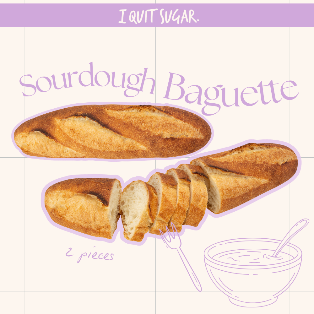 I Quit Sugar -  手工酸種法式長棍麵包 (2 x 140g) (59728)