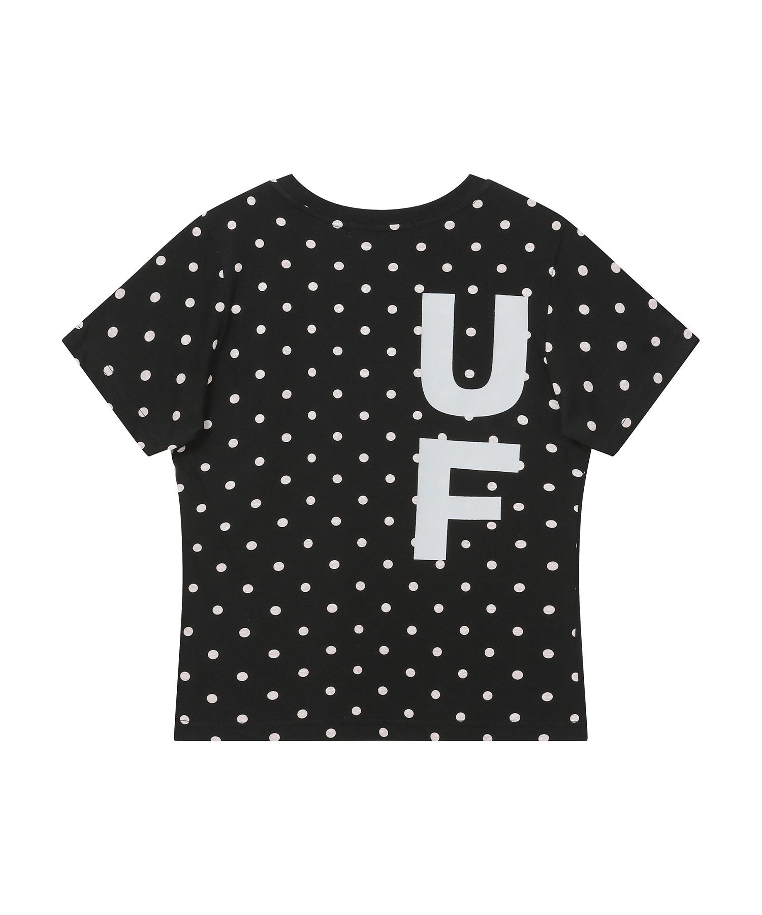 BAUF B Logo 修身T恤 [點點黑] BT25SS-WDBK8