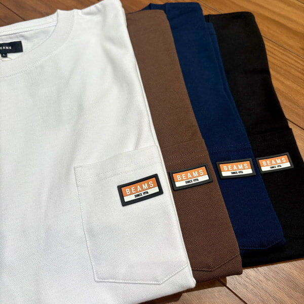 日本 Beams Heavyweight Pocket Logo T-Shirt