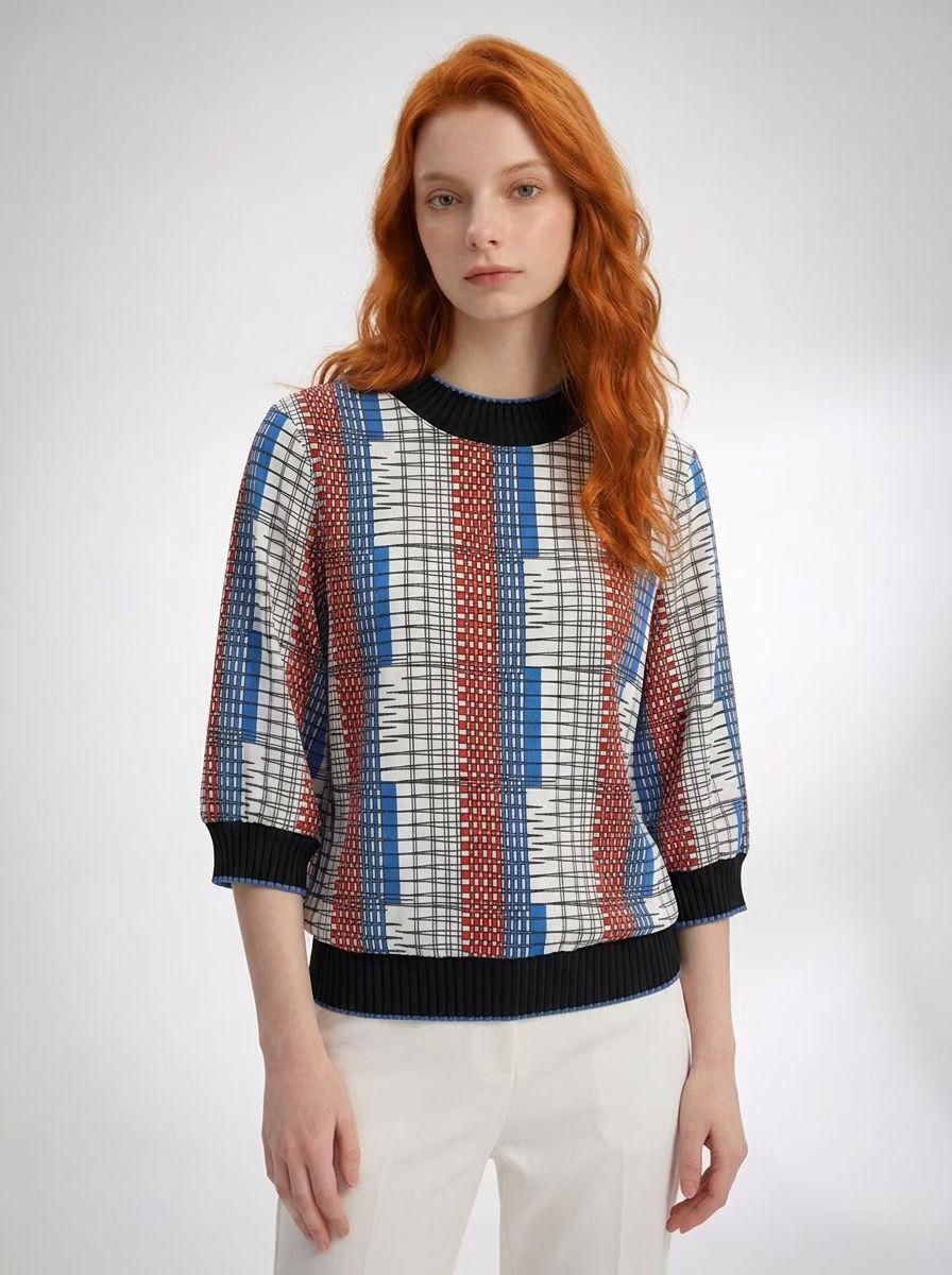 Y牌子雪紡格子圖案top~161K