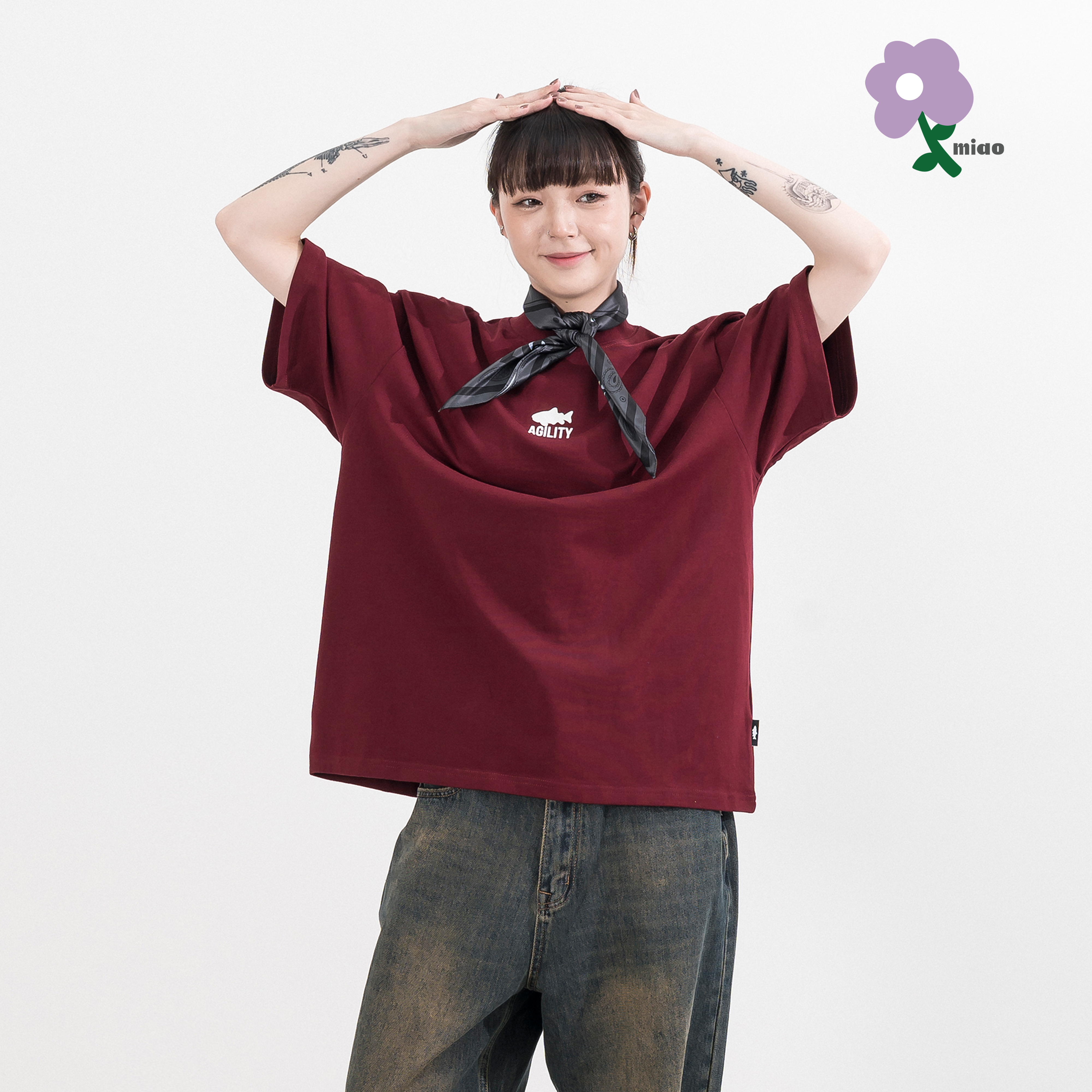 AGILITY Image Heavy Tee - WMS / Shadow 女裝 魚影 [RS0-SW]