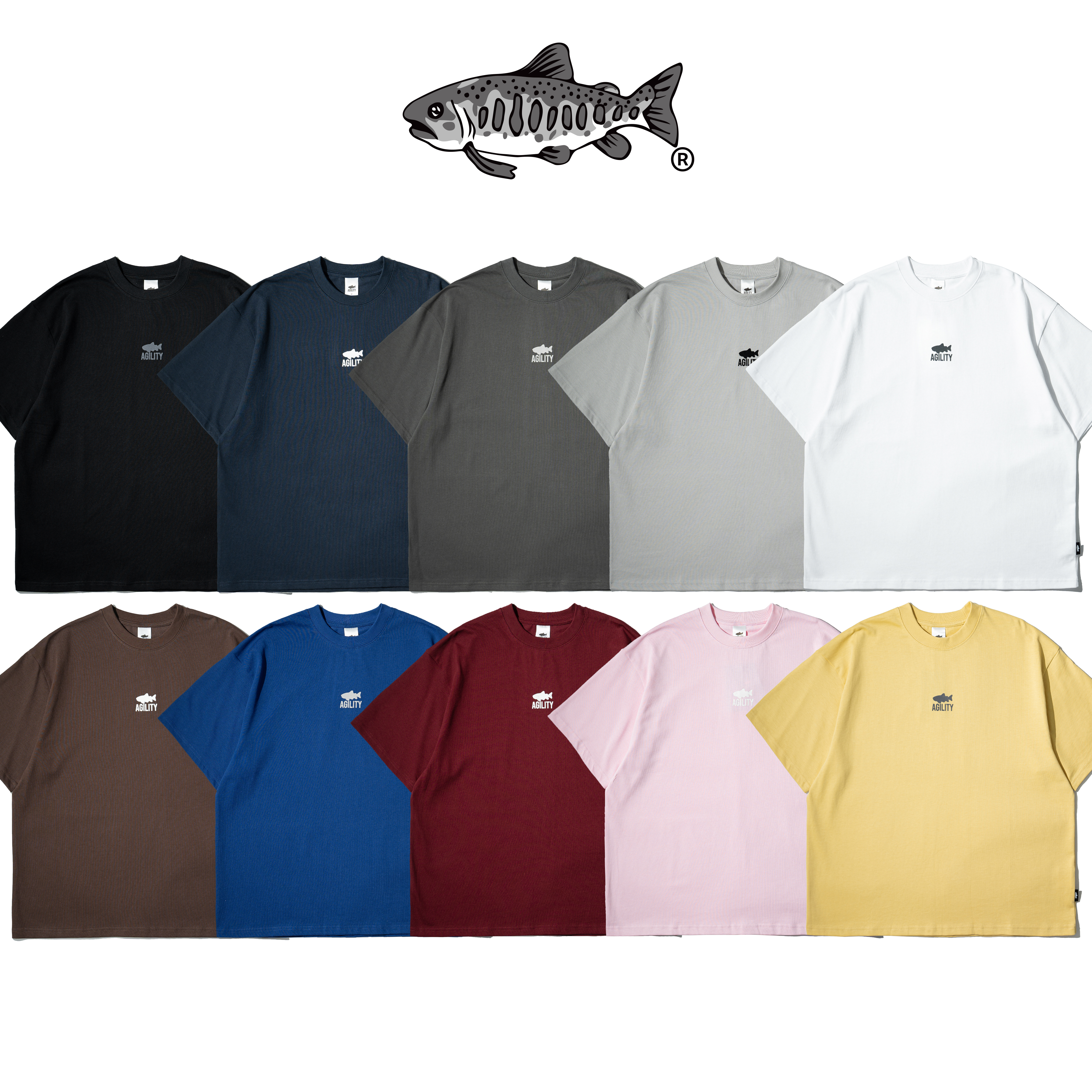 AGILITY Image Heavy Tee - WMS / Shadow 女裝 魚影 [RS0-SW]