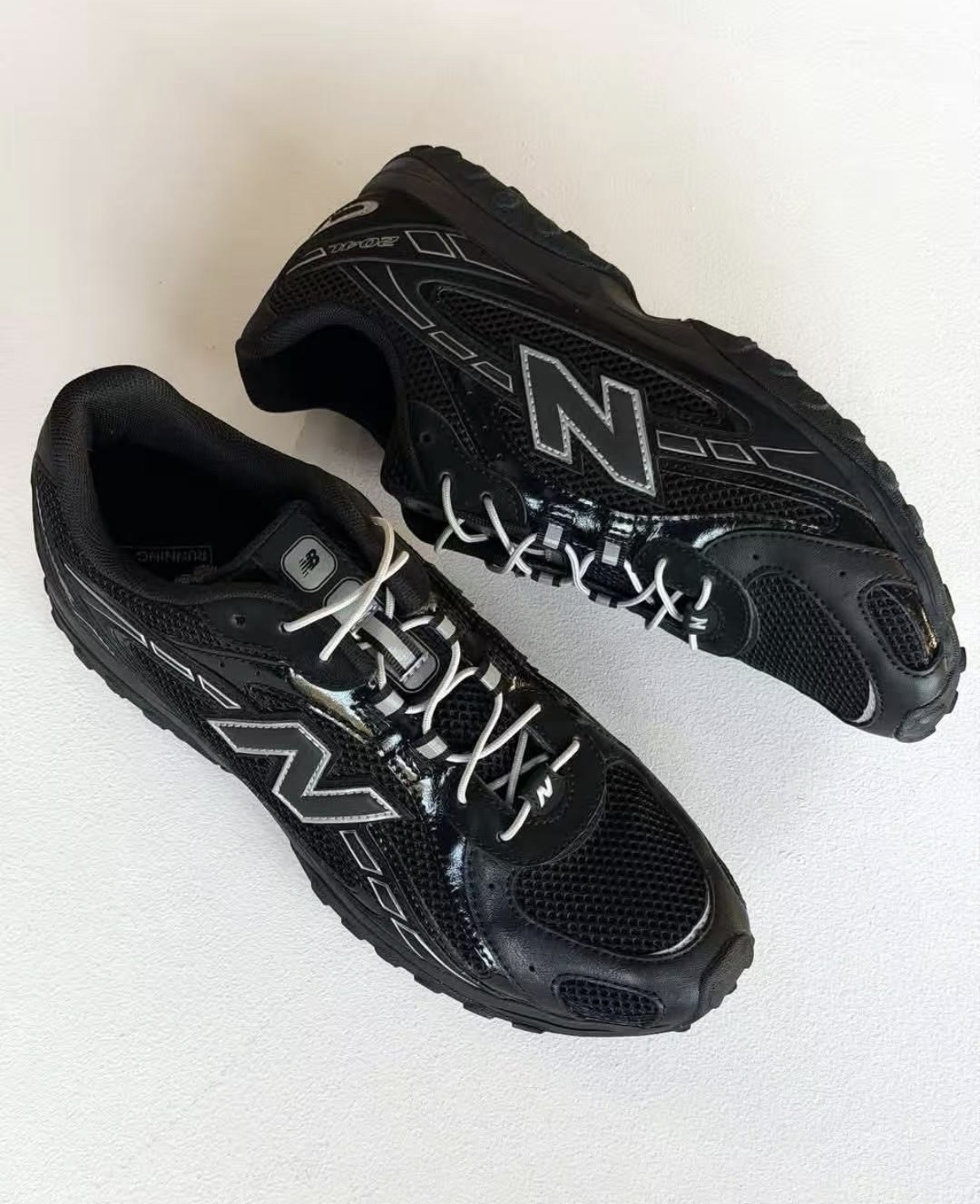 男女鞋 NEW BALANCE 204L NB204 黑銀 網眼 薄底 復古 休閒鞋【U204L3TH】204