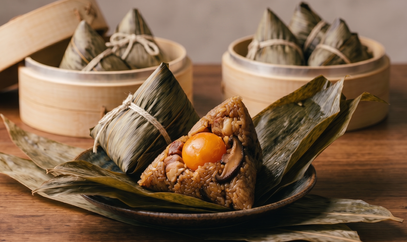 蛋黃粽 (一組5入)