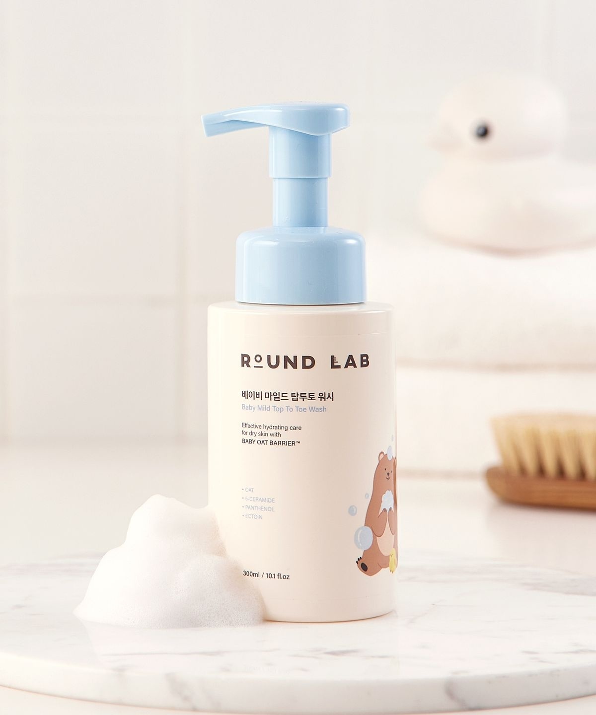 ROUND LAB 嬰兒溫和洗髮沐浴二合一潔淨露 300ml